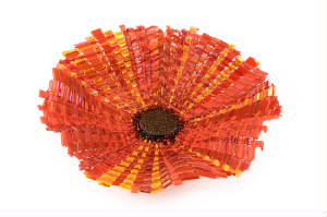 woven glass sculpture from Markow & Norris
